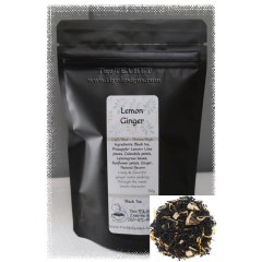 Lemon Ginger Black Loose Leaf Tea - Tigz TEA HUT Creston BC